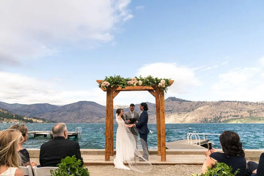Kelly's Resort Lake Chelan Wedding Venue