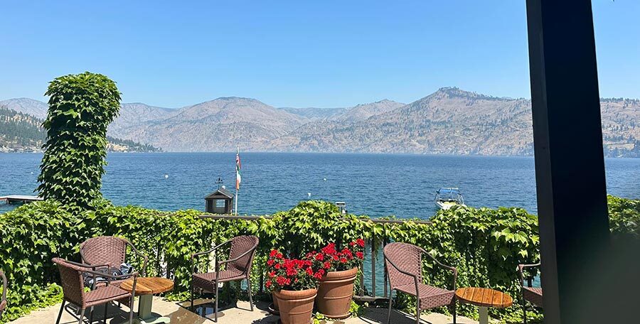 Kelly's Resort Lake Chelan view